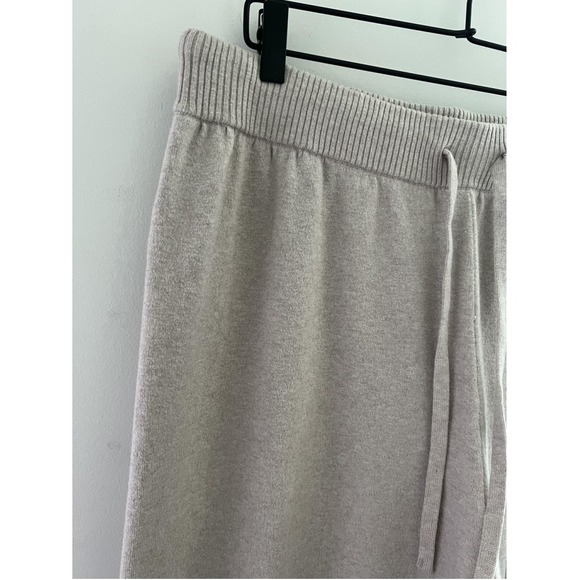 Nuuds Sweatpants 2XL Tan Beige Joggers Knit Lounge Pants Drawstring Cuffed Cozy - Picture 5 of 10